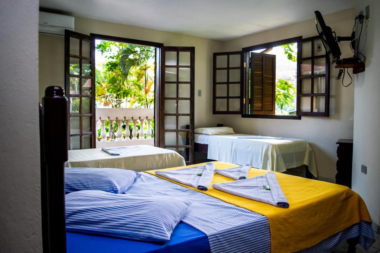 Beira Mar Hotel Ubatuba Kültér fotó
